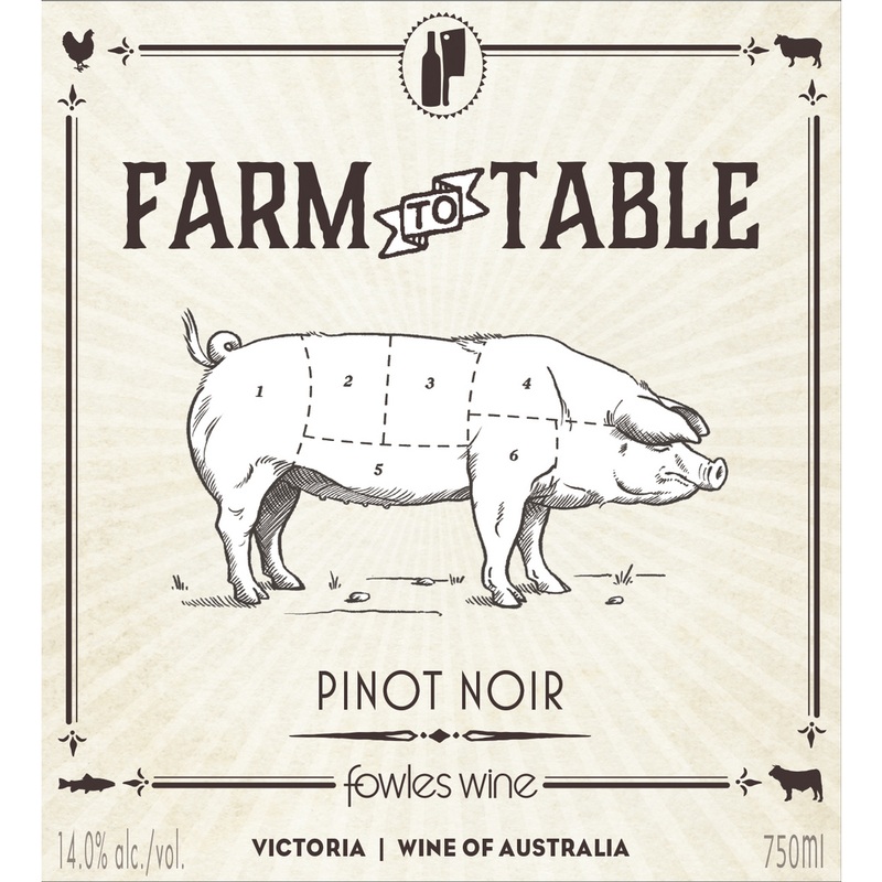 Fowles Wine Farm To Table Victoria Pinot Noir 750ml