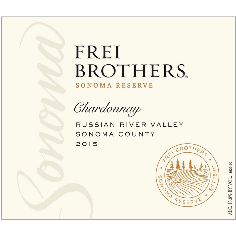 Frei Brothers Sonoma Reserve Russian River Valley Chardonnay 750ml