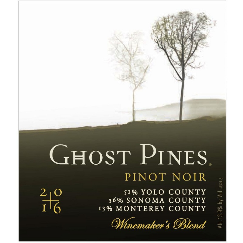 Ghost Pines Yolo/Sonoma/Monterey County Pinot Noir 750ml