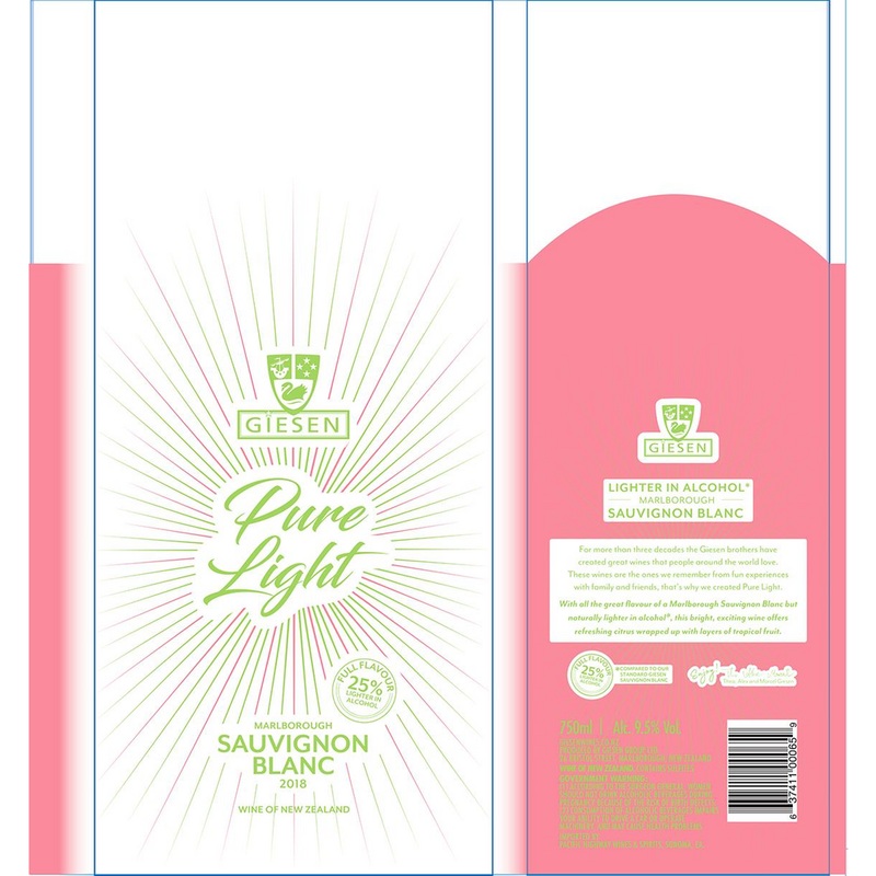 Giesen Marlborough Pure Light Sauvignon Blanc 750ml
