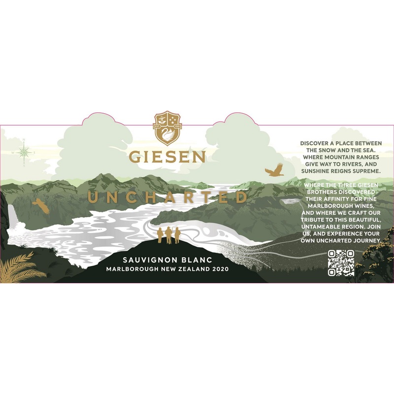 Giesen Uncharted Marlborough Sauvignon Blanc 750ml