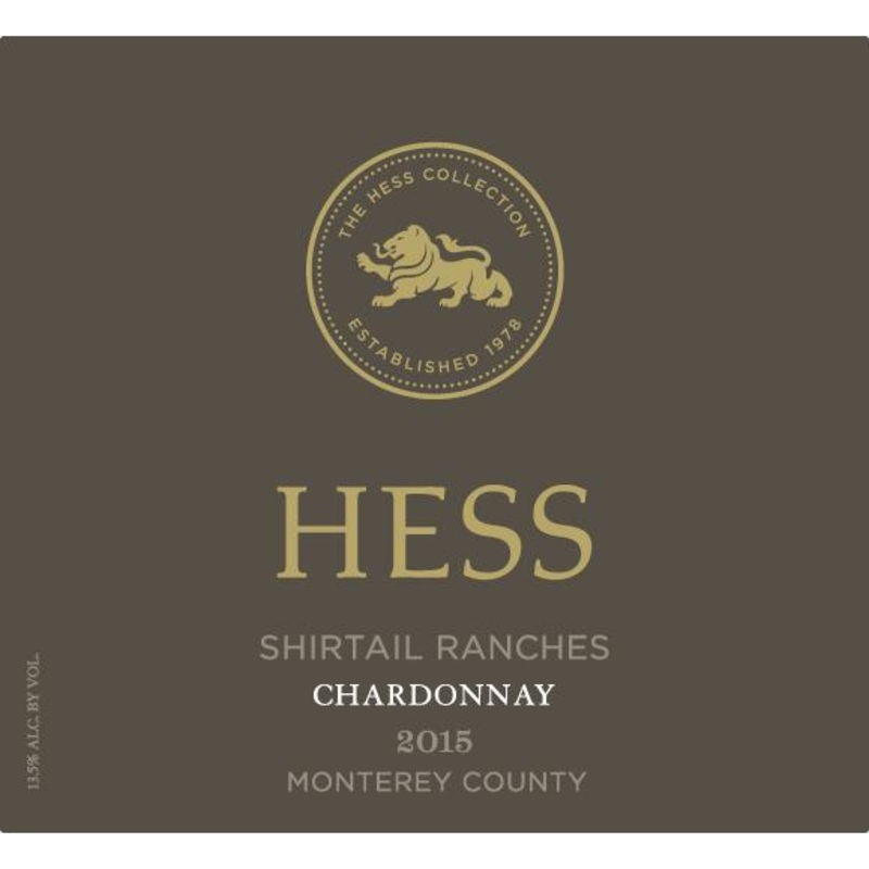 Hess Collection Monterey Shirtail Creek Vineyard Chardonnay 750ml