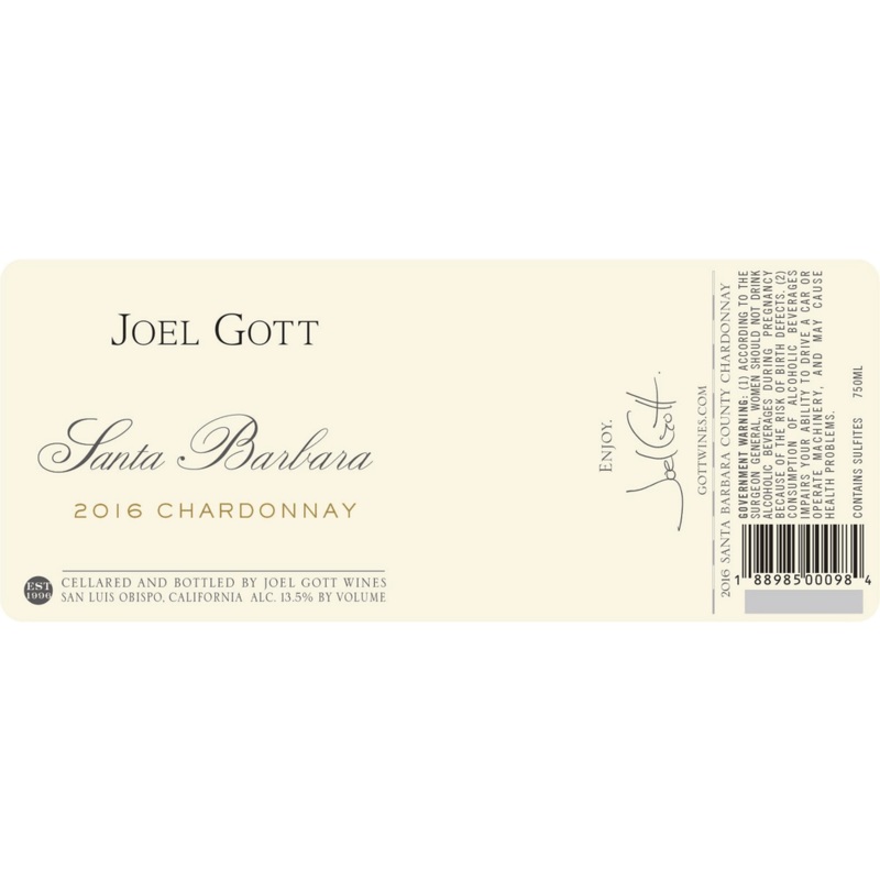 Joel Gott Santa Barbara Chardonnay 750ml