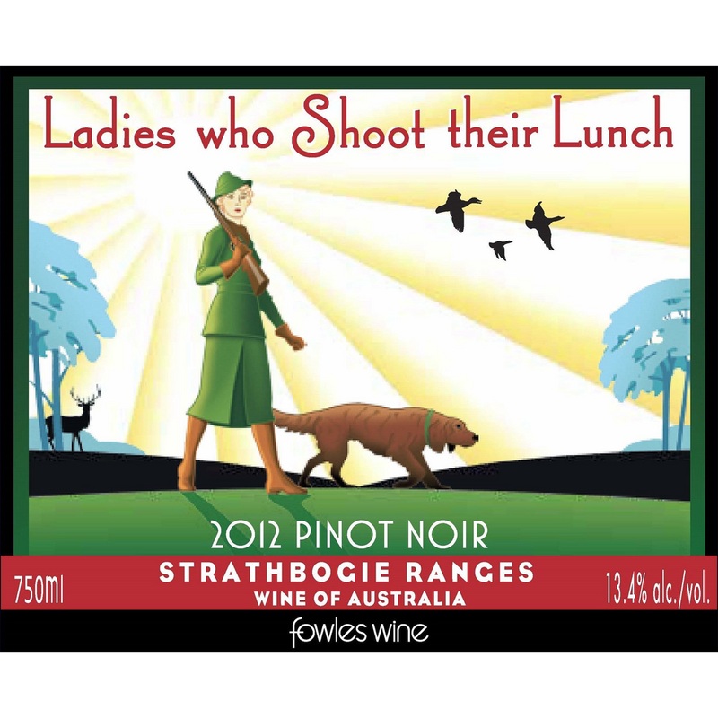 Fowles Wine Ladies Who Shoot Their Lunch Strathbogie Ranges Pinot Noir 750ml