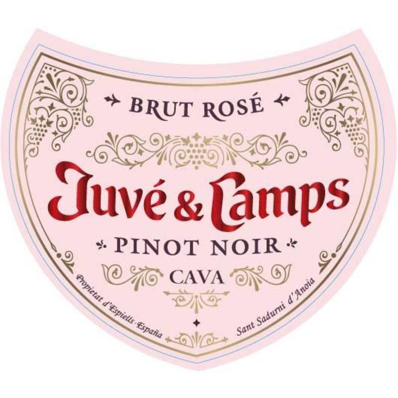 Juve Y Camps Cava Brut Rose 750ml