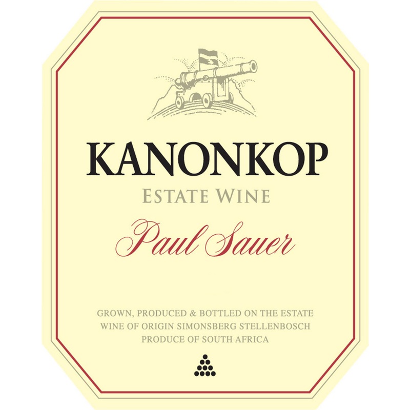 Kanonkop Estate Stellenbosch Paul Sauer Red Bordeaux Blend 750ml