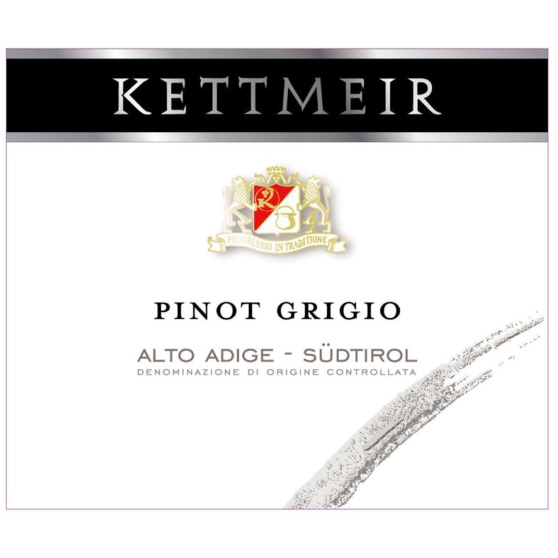 Kettmeir Alto Adige Sudtirol Pinot Grigio 750ml