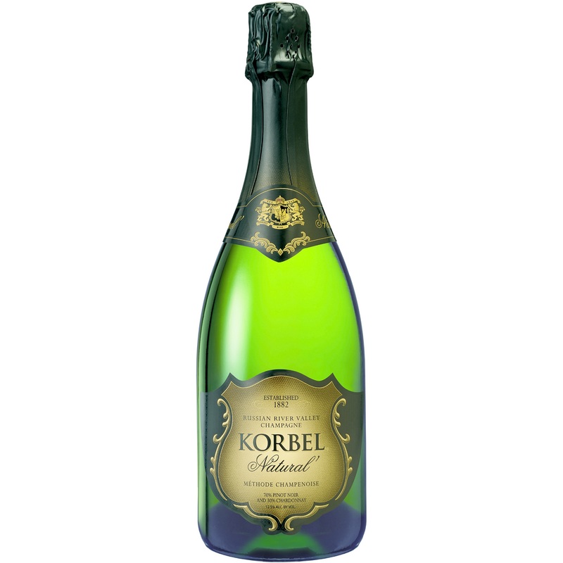 Korbel Sparkling California Natural Sparkling Champagne 750ml