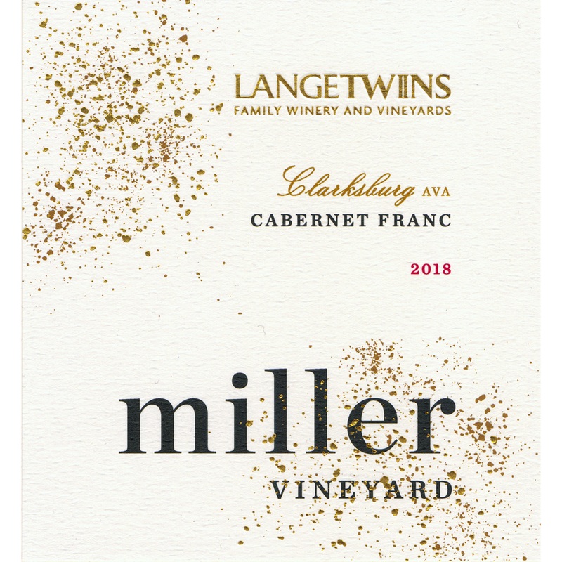 LangeTwins Single Vineyard Estate Clarksburg Cabernet Franc 750ml