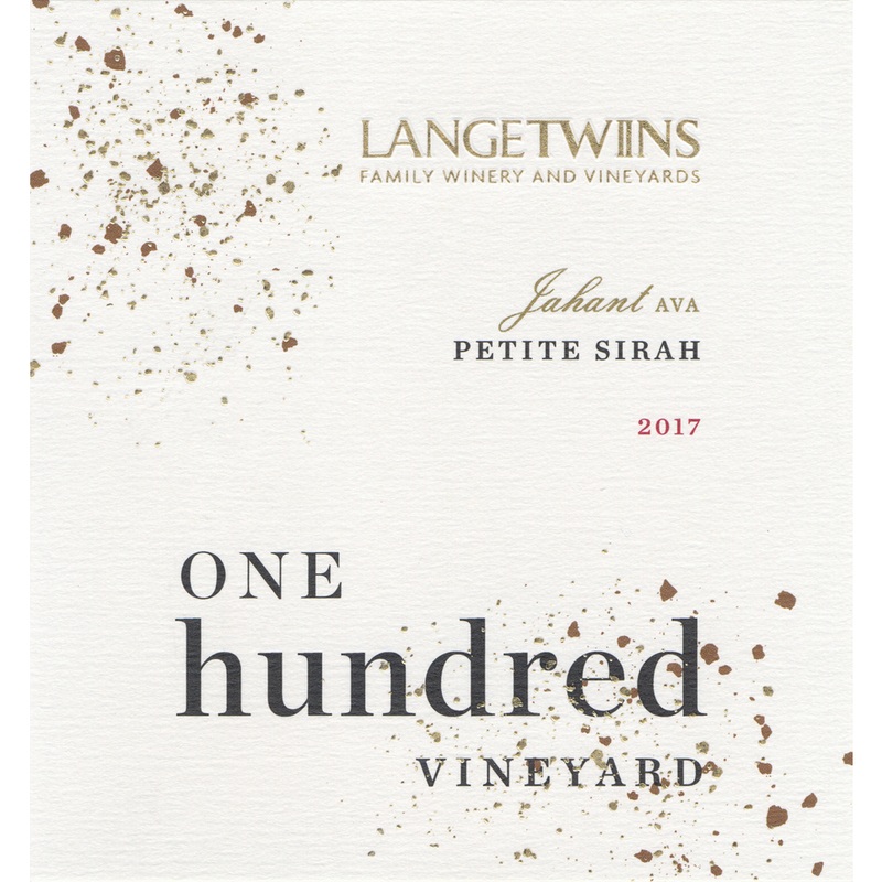 LangeTwins Single Vineyard Estate Clarksburg Petite Sirah 750ml