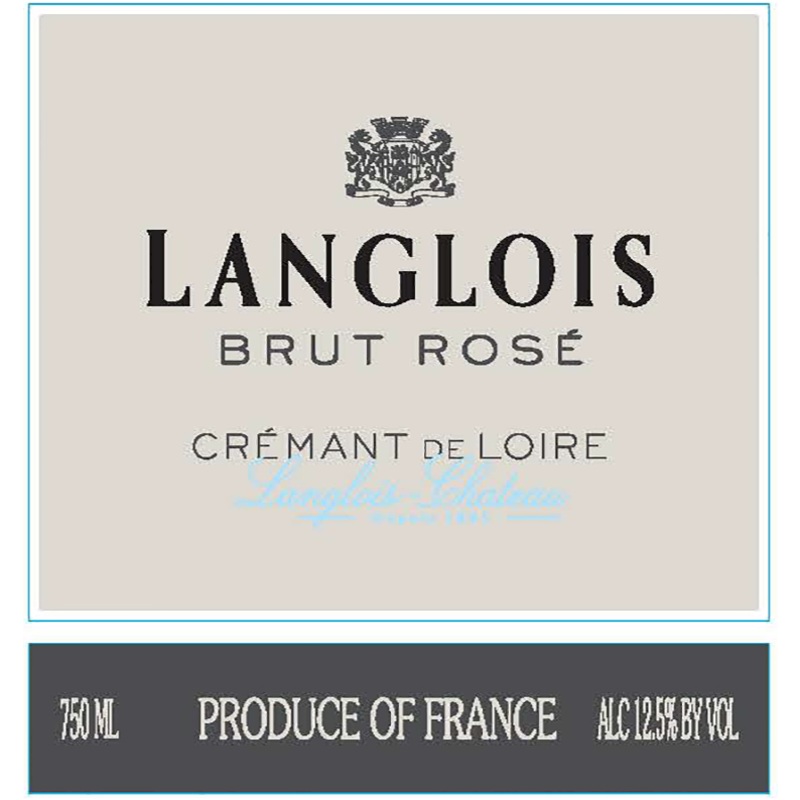 Langlois-Chateau Cremant De Loire Brut Rose 750ml