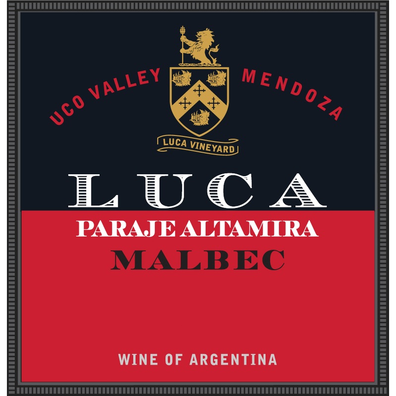 Luca Valle De Uco Paraje Altamira Malbec 750ml