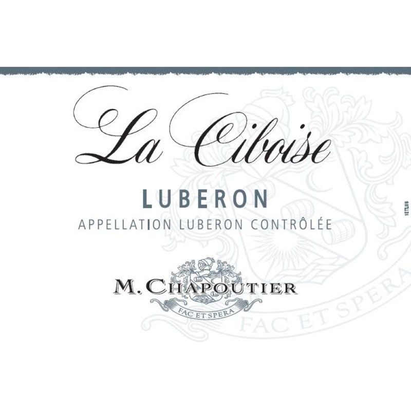 M. Chapoutier La Ciboise Luberon Rouge 750ml