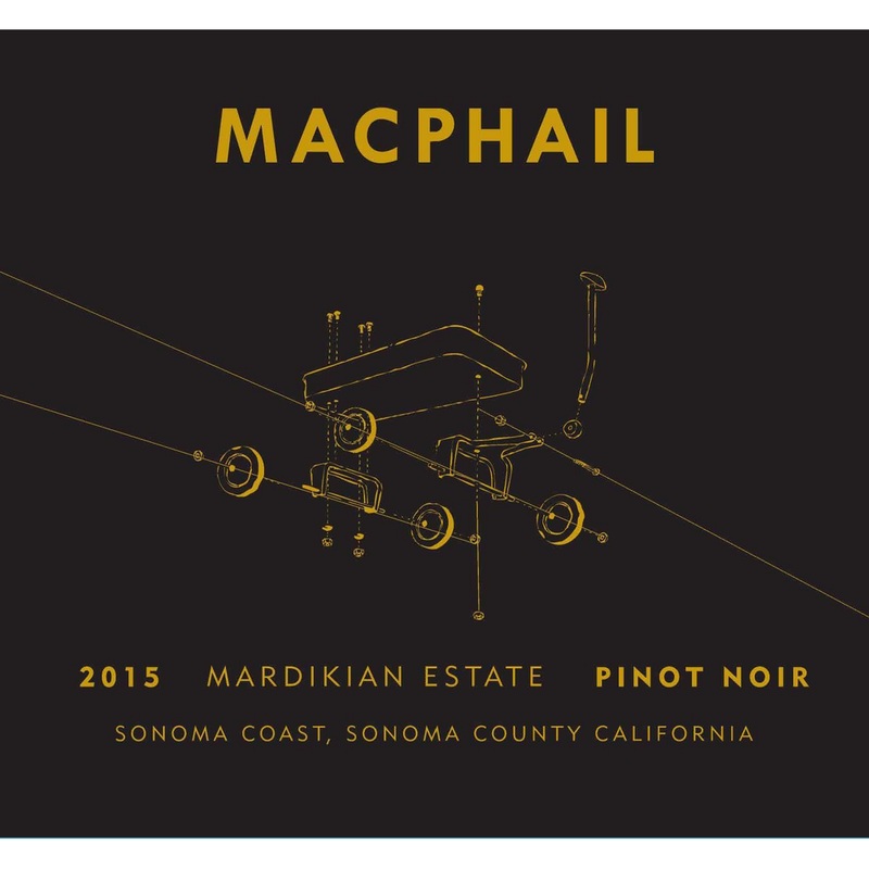 MacPhail Sonoma Coast Mardikian Vineyard Pinot Noir 750ml UPC Code