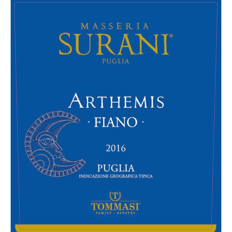 Masseria Surani Arthemis Puglia IGT Fiano 750ml