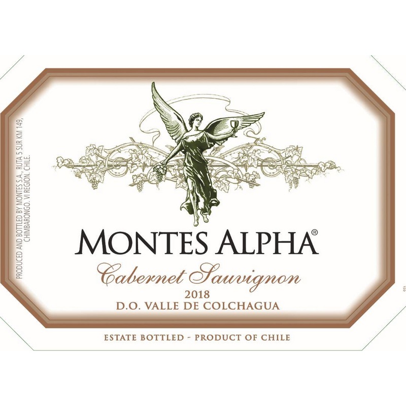 Montes Alpha Colchagua Valley Cabernet Sauvignon 750ml