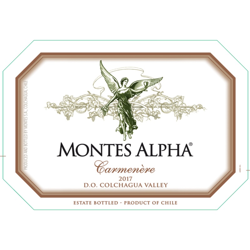 Montes Alpha Colchagua Valley Carmenere 750ml