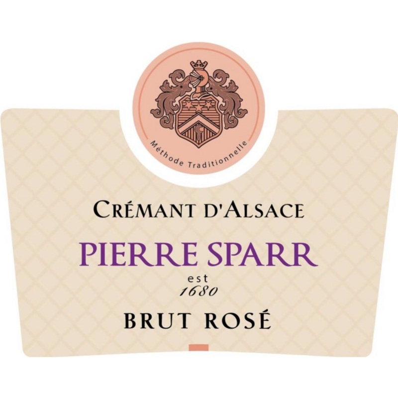 Pierre Sparr Cremant d’Alsace Brut Rose Pinot Noir 750ml