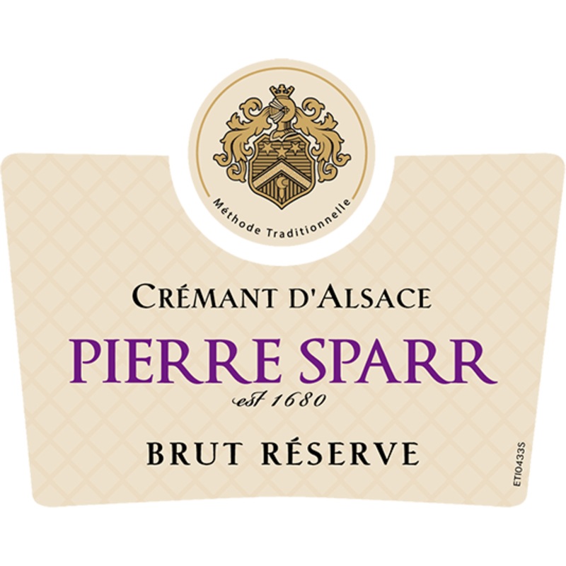Pierre Sparr Cremant d’Alsace Reserve Brut 750ml