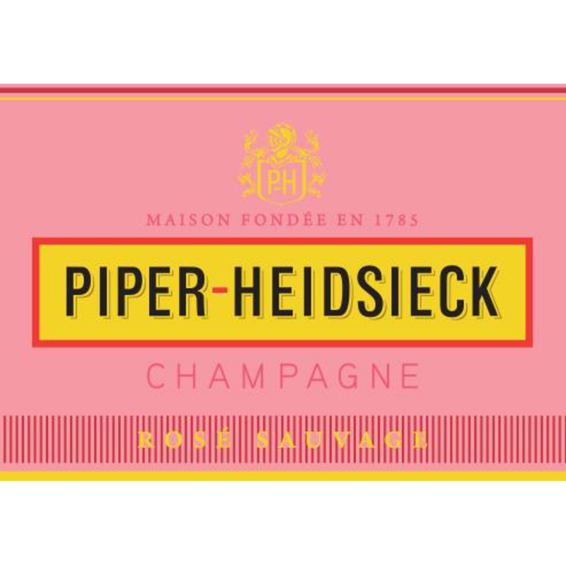Piper-Heidsieck Sauvage Champagne Rose 750ml