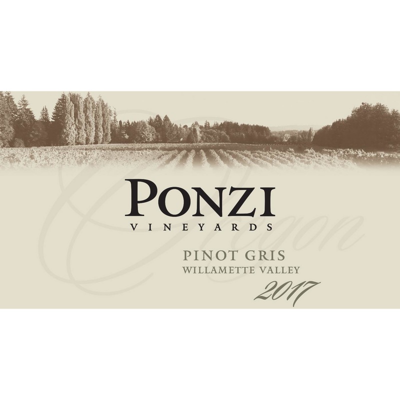 Ponzi Willamette Valley Pinot Gris 750ml