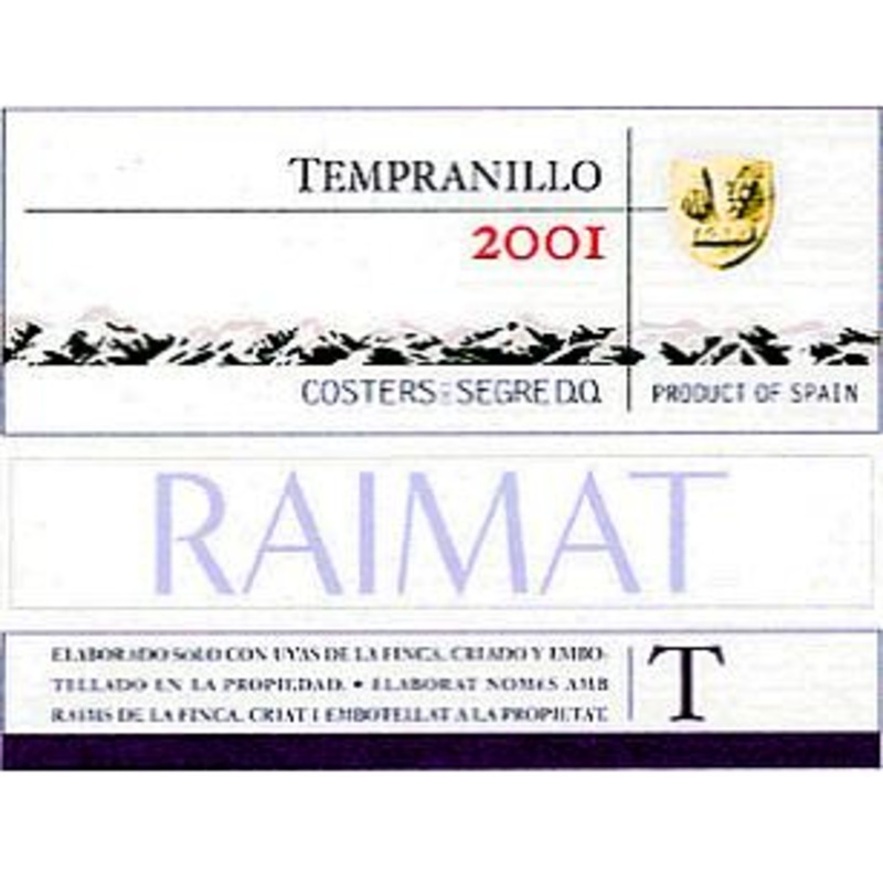 Raimat Costers Del Segre Tempranillo 750ml
