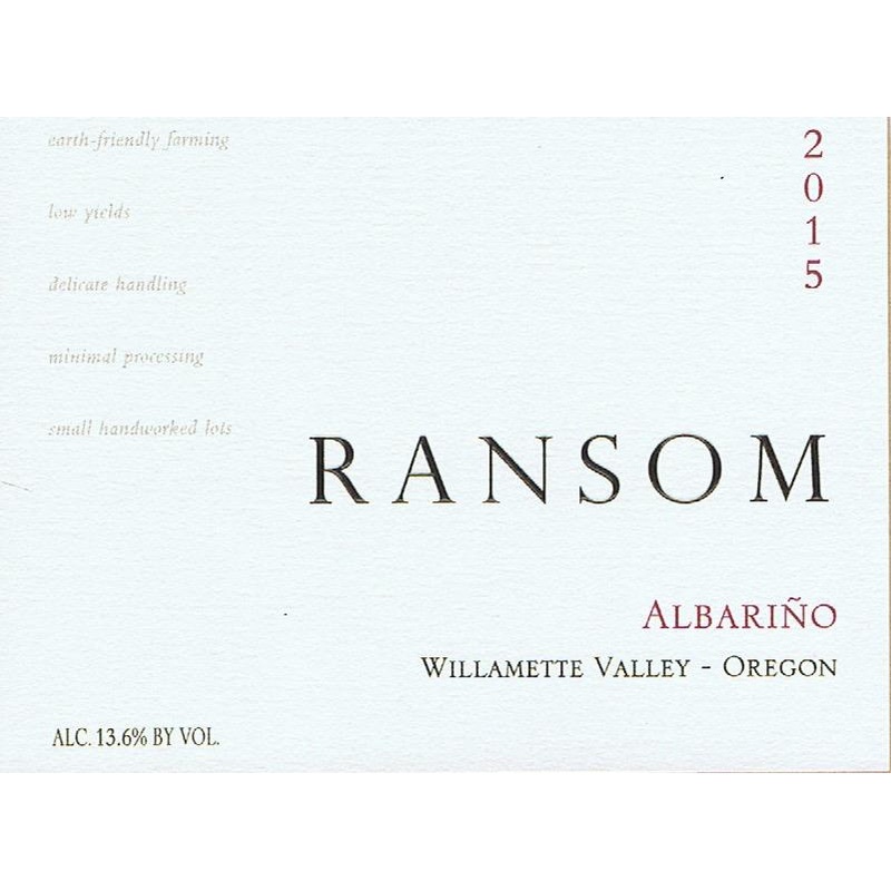 Ransom Willamette Valley Albarino 750ml