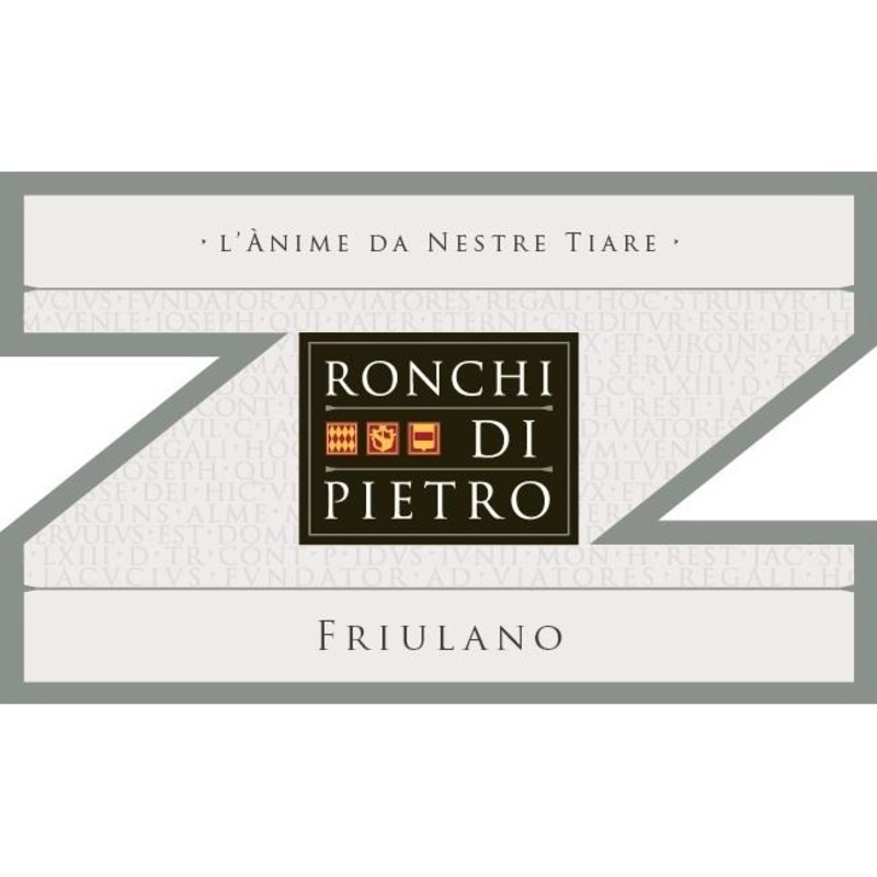 Ronchi Di Pietro Colli Orientali Del Friuli Friulano 750ml