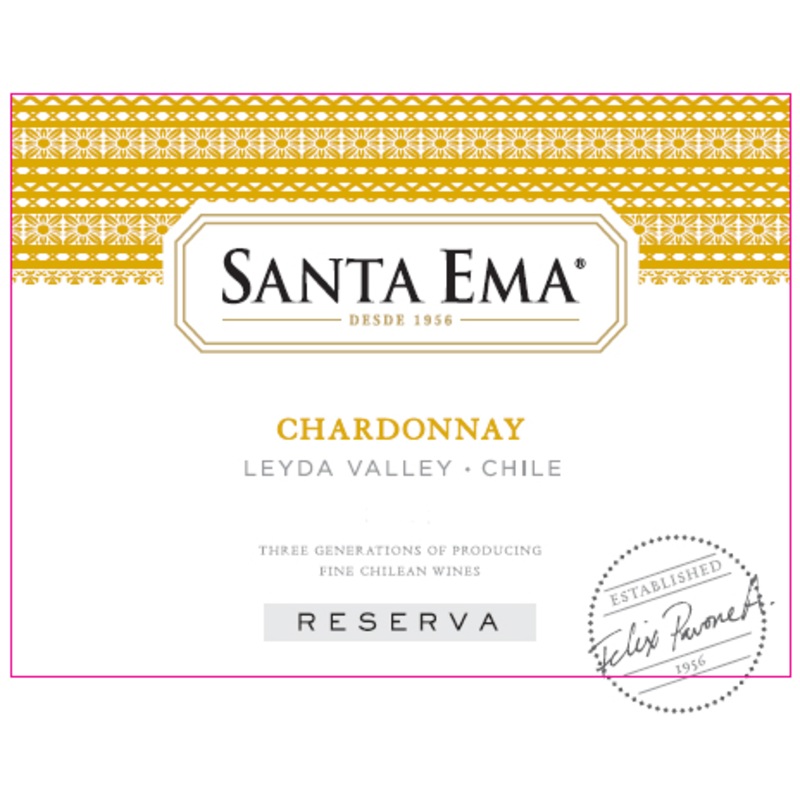 Santa Ema Leyda Valley Reserve Chardonnay 750ml