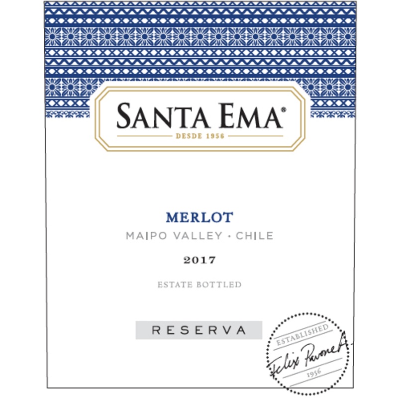 Santa Ema Maipo Valley Reserve Merlot 750ml