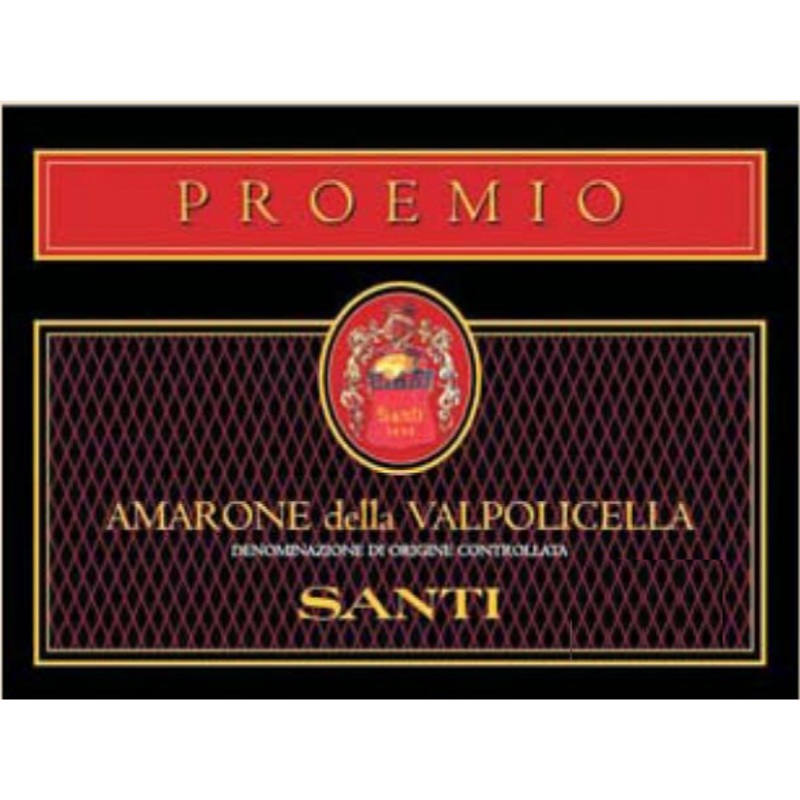 Santi Amarone Della Valpolicella Proemio Red Blend 750ml