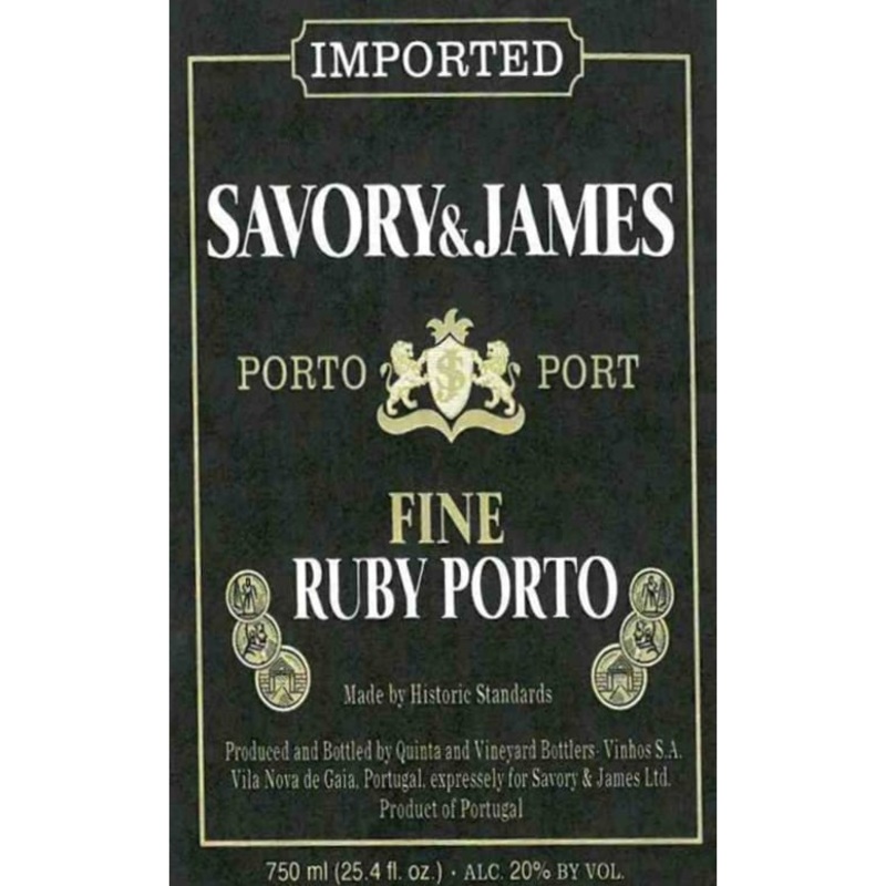 Savory & James Jerez Deluxe Quality Tawny Port 750ml