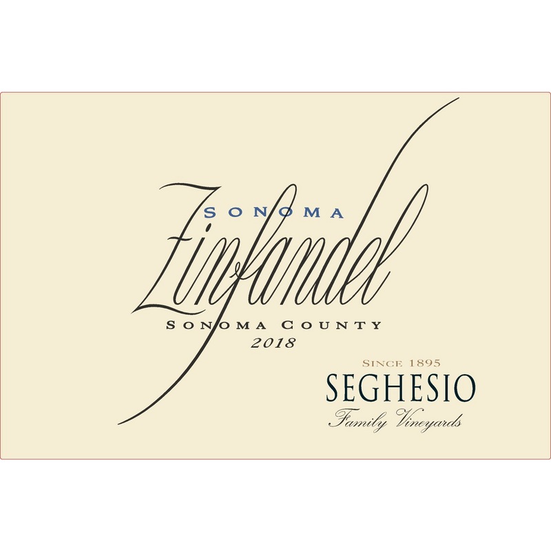Seghesio Sonoma County Angela’s Table Zinfandel 750ml