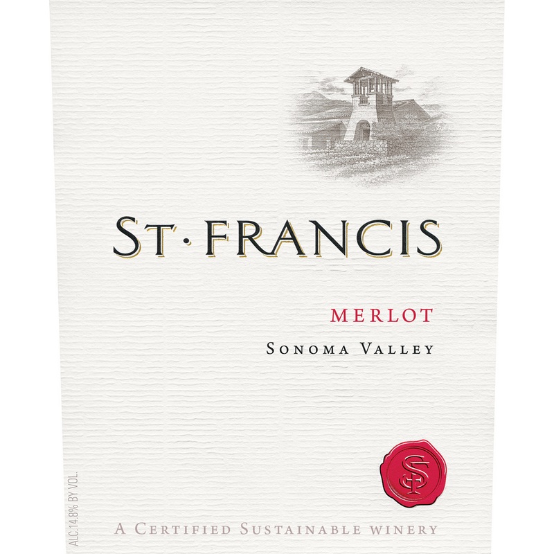 St. Francis Sonoma County Merlot 750ml