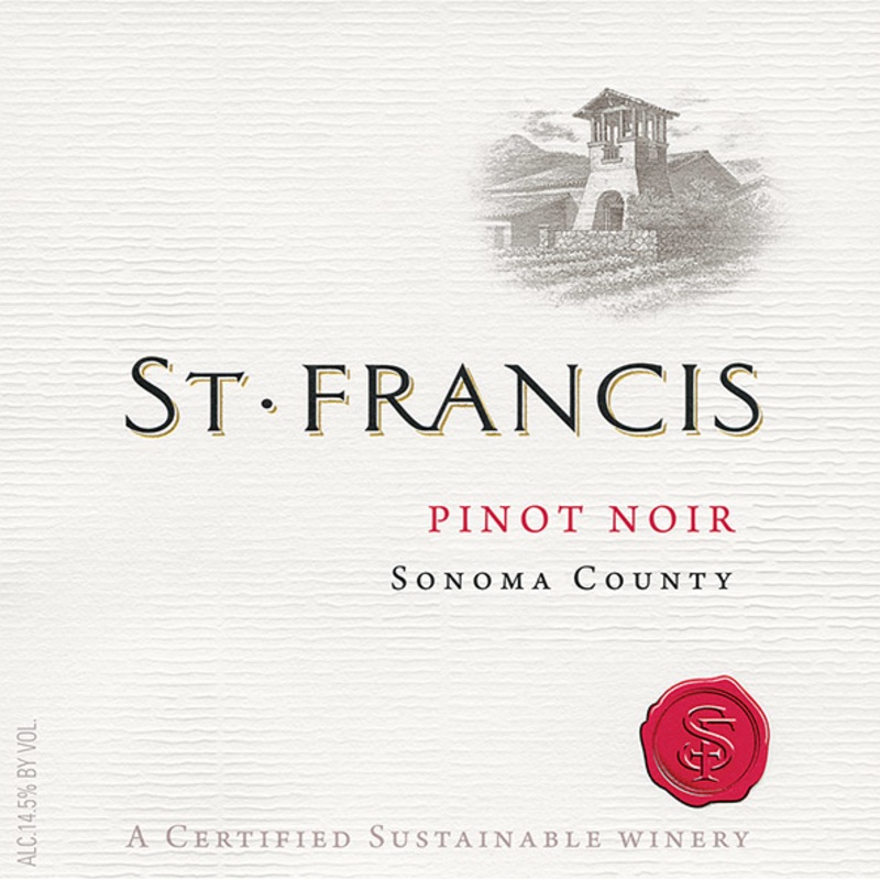 St. Francis Sonoma County Pinot Noir 750ml