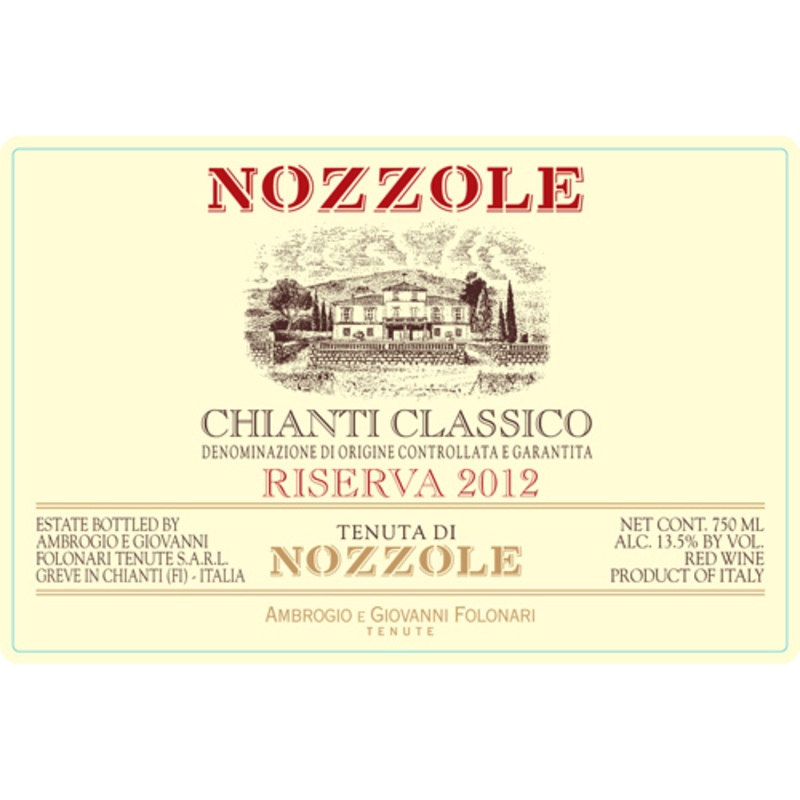 Tenuta Di Nozzole Chianti Classico DOCG Riserva Sangiovese 750ml