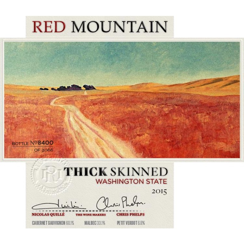 Thick Skinned Red Mountain Red Blend 750ml