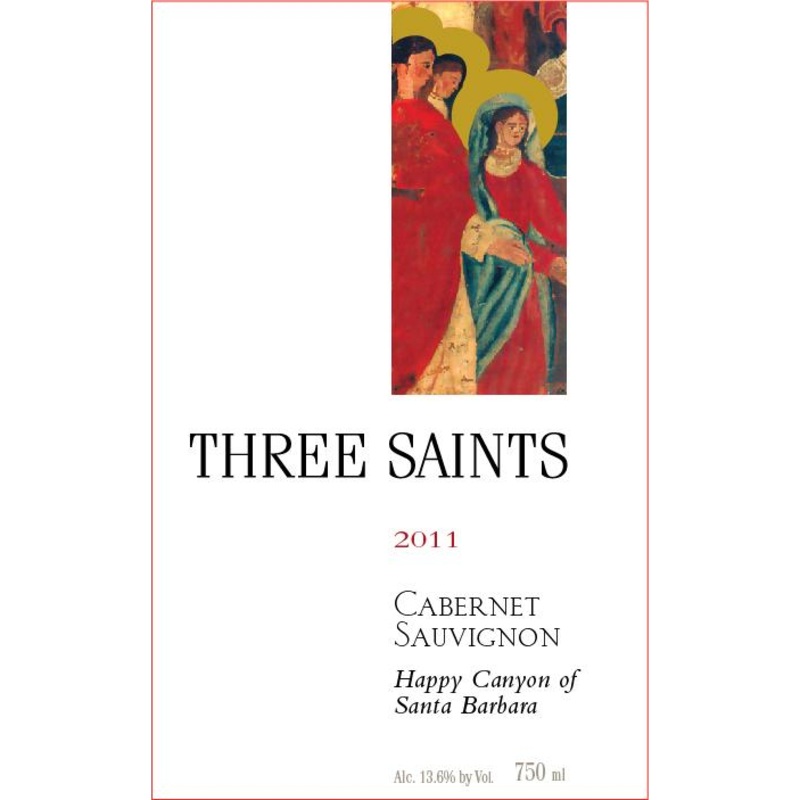 Three Saints Happy Canyon Of Santa Barbara Cabernet Sauvignon 750ml