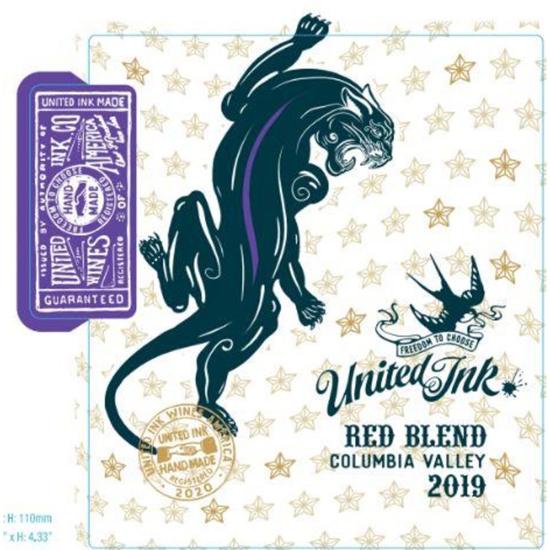 United Ink Columbia Valley Red Blend 750ml