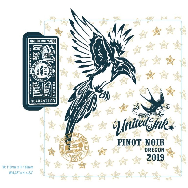United Ink Oregon Pinot Noir 750ml