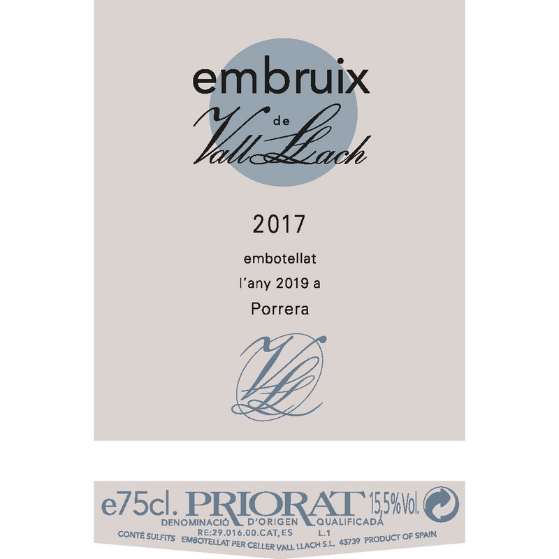 Vall Llach Priorat Embruix Carinena-Garnacha 750ml