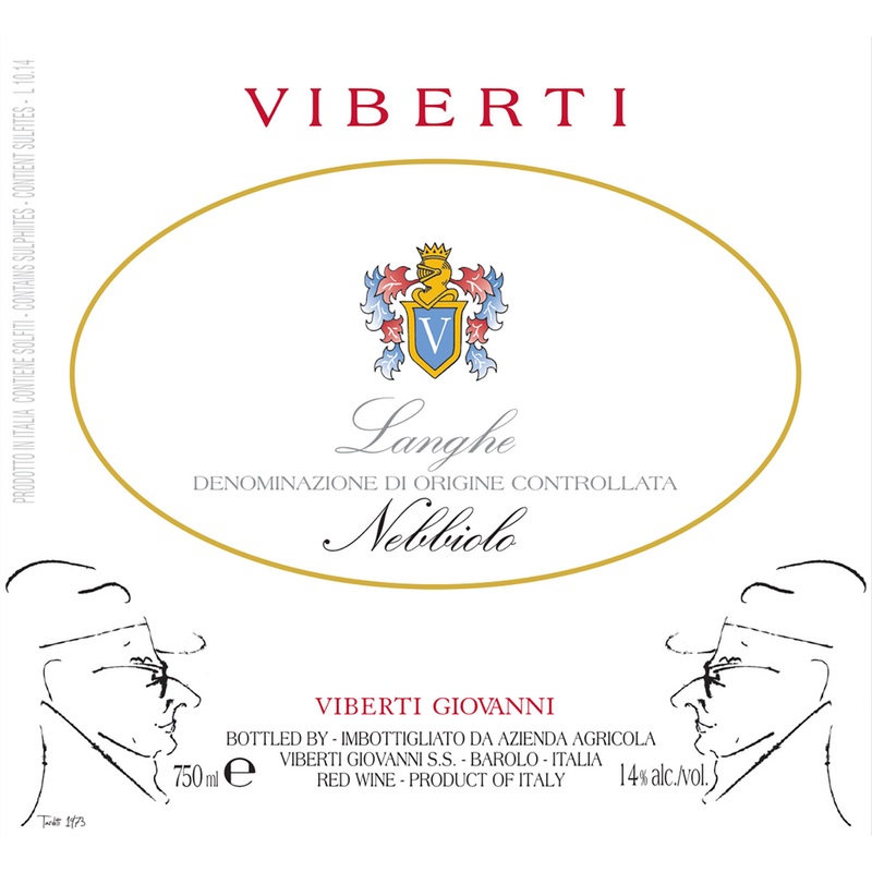 Viberti Langhe DOC Nebbiolo 750ml