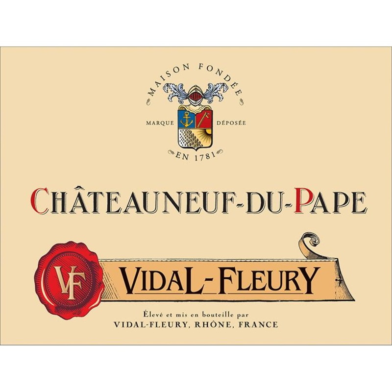 Vidal-Fleury Chateauneuf-Du-Pape Rouge 750ml
