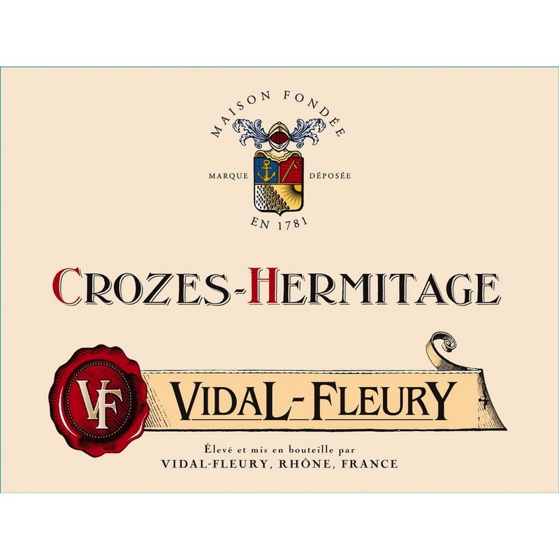 Vidal-Fleury Crozes-Hermitage Syrah 750ml