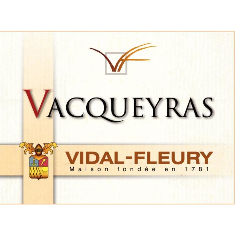 Vidal-Fleury Vacqueyras Red Blend 750ml