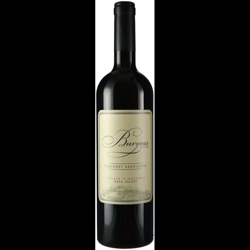 Burgess Cellars Cabernet Sauvignon Reserve Estate Vineyards Napa Valley