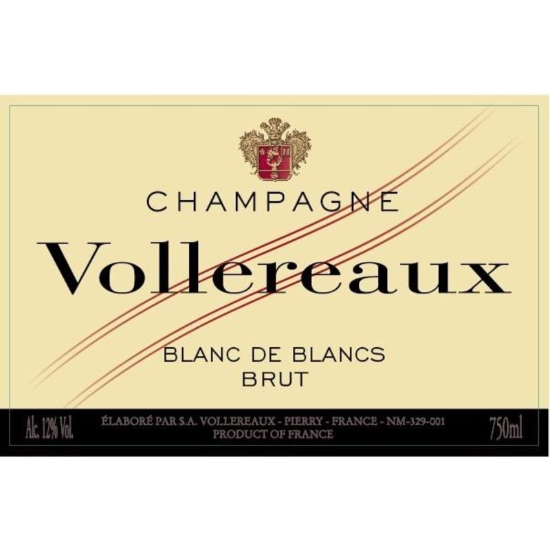 Champagne Vollereaux Blanc De Blancs 750ml