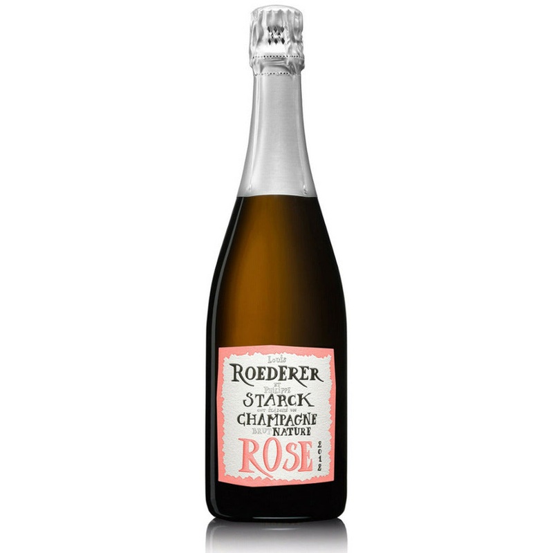 Louis Roederer Champagne Brut Nature Rose Louis Roederer Et Philippe Starck