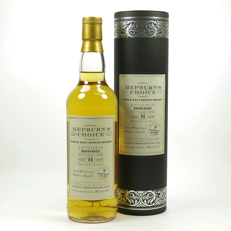 Hepburn’s Choice Single Malt Whisky 11 Year 700ml