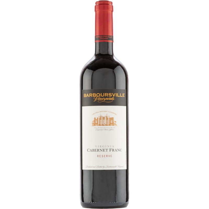 Barboursville Vineyards Cabernet Franc Reserve Virginia